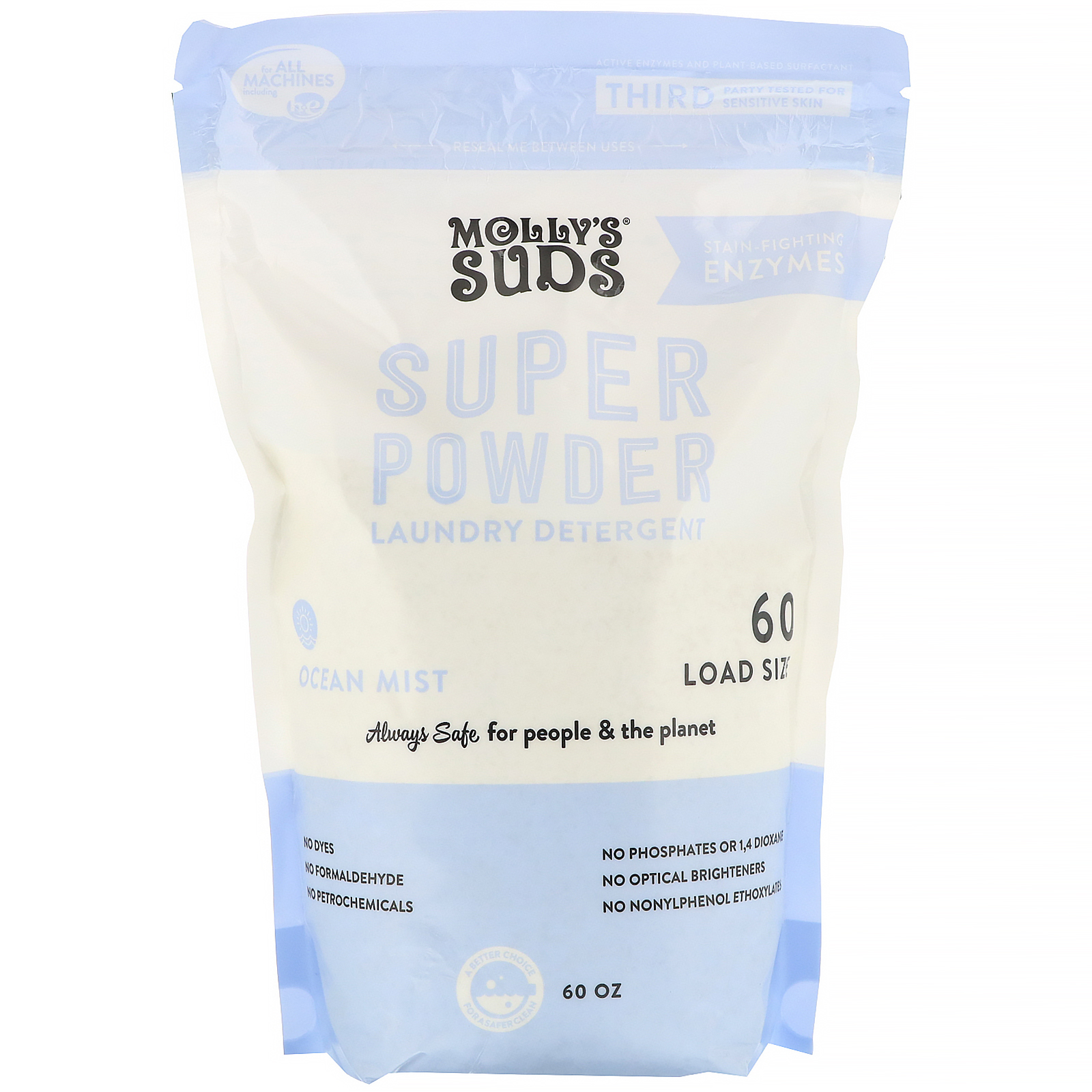 powder laundry detergent