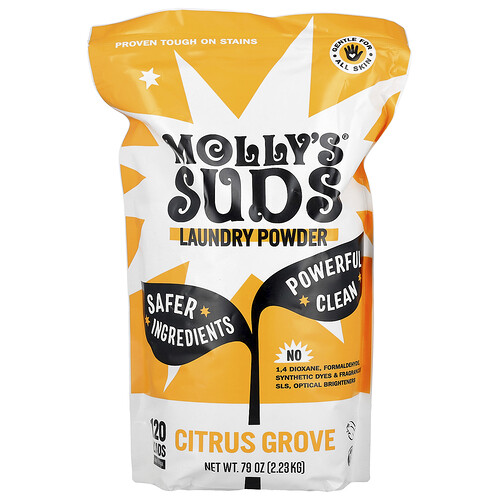 Molly's Suds, Laundry Powder, Citrus Grove, 79 oz (2.23 kg)