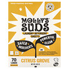 Molly's Suds, Çamaşır Deterjanı Sayfaları, Citrus Grove, 4.32 oz