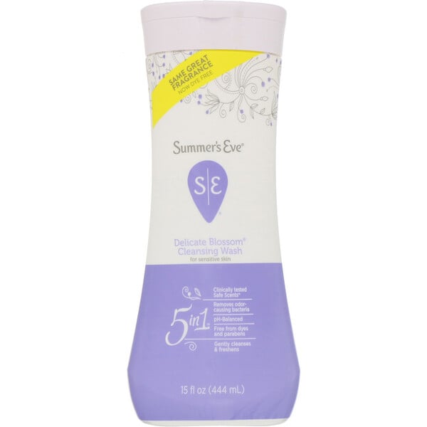 5 in 1 Cleansing Wash, Delicate Blossom, 15 fl oz (444 ml)