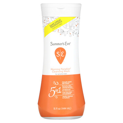 

Summer's Eve 5 in 1 Cleansing Wash Morning Paradise 15 fl oz (444 ml)