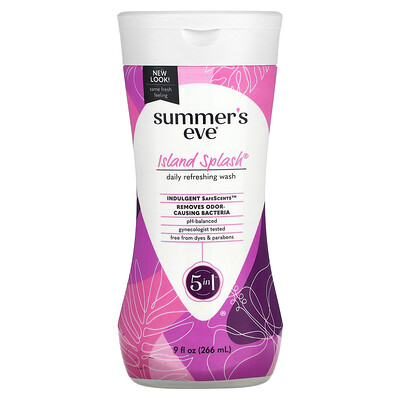 Summer's Eve  Daily Refreshing Wash  Island Splash   9 fl oz (266 ml)