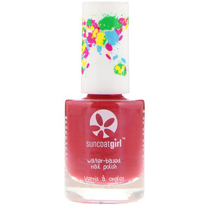 Отзывы о Санкоут Герл, Water-Based Nail Polish, Strawberry Delight, 0.3 oz (9 ml)