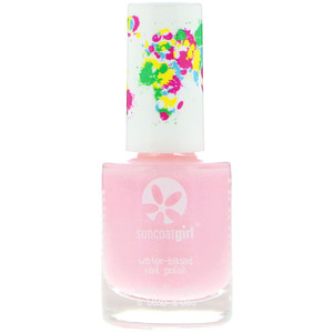 Отзывы о Санкоут Герл, Water-Based Nail Polish, Fairy Glitter, 0.3 oz (9 ml)