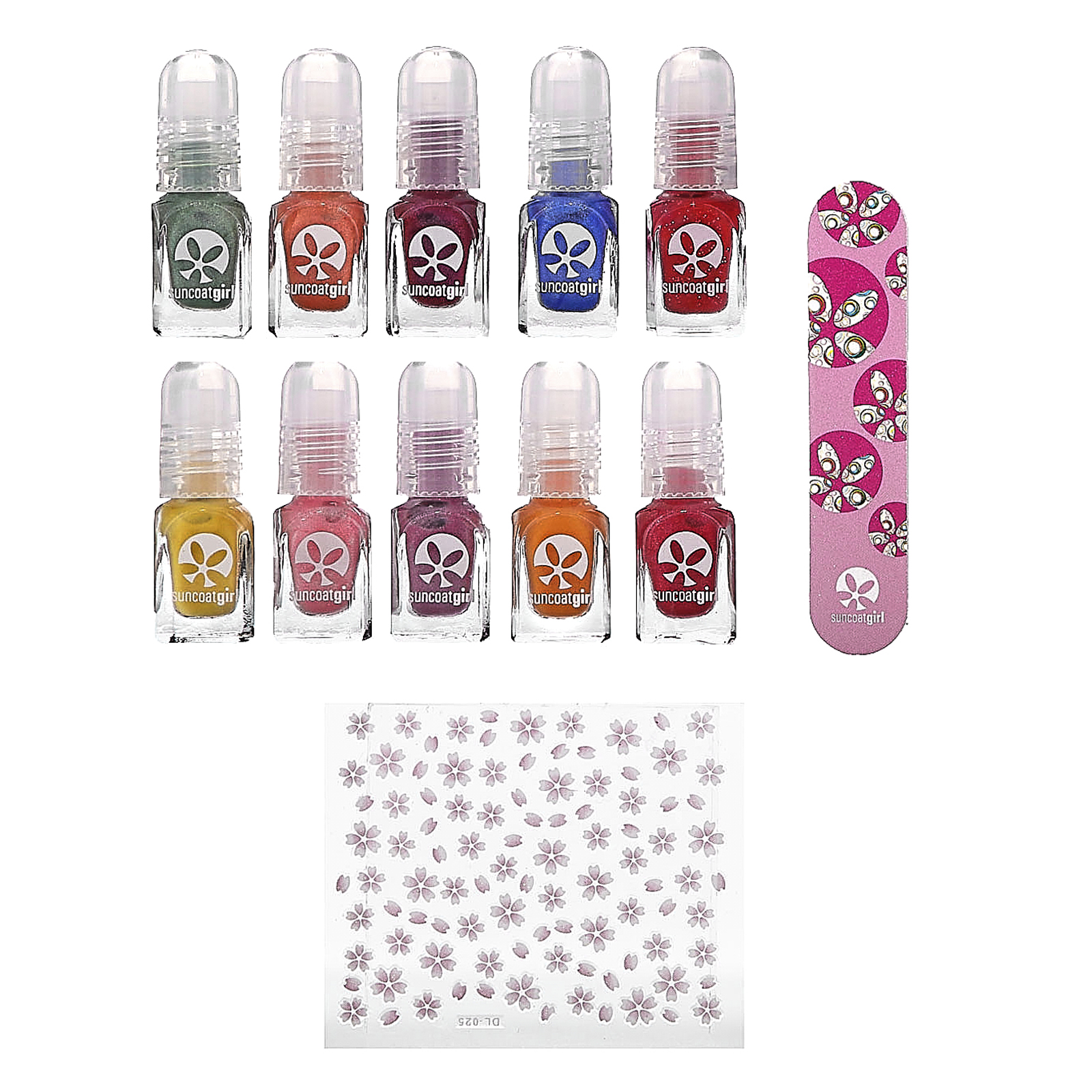 水性ネイルポリッシュ キット、パーティーパレット、12品セット