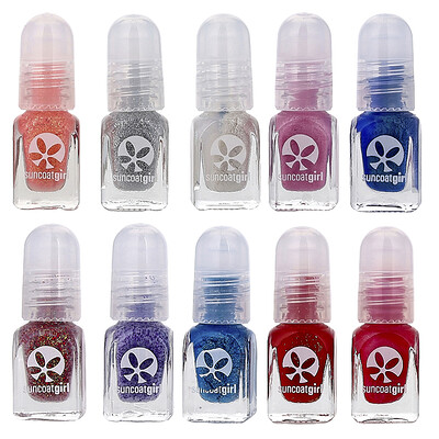 SuncoatGirl, Kit de esmalte de uñas a base de agua, Flare & Fancy, Kit de 12 piezas