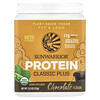 Sunwarrior, Proteína Classic Plus, a base de plantas orgánicas, chocolate, 13.2 oz (375 g)
