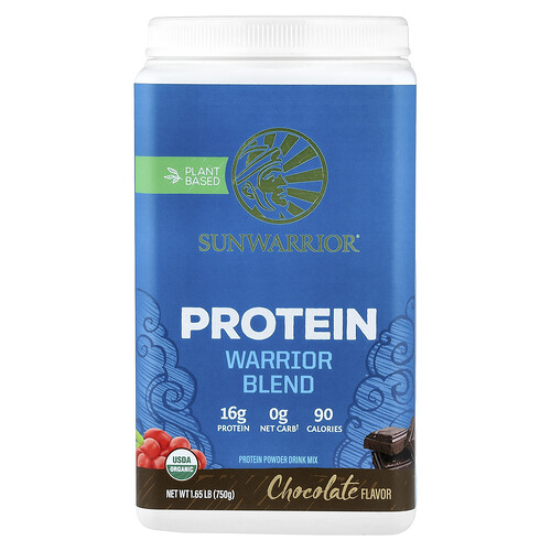 Sunwarrior, Warrior Blend Protein, Schokolade, 750 g (1,65 lb.)