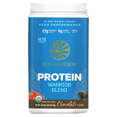 

Sunwarrior Warrior Blend Protein Chocolate 1.65 lb (750 g)