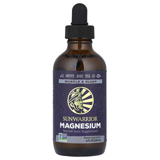 Sunwarrior, Magneziu, 4 fl oz (118 ml)
