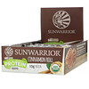 Sunwarrior, Sol Good, Plant-Based Protein Bars, Cinnamon Roll, 12 Bars, 2.01 oz (57 g) Each