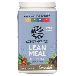 Sunwarrior, Illumin8 식사대용 보충제, 초콜릿, 720g(1.59lb)