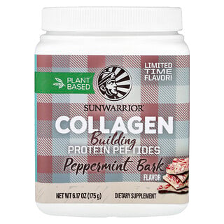 Sunwarrior, Plant Based Collagen, Peppermint Bark, 6.17 oz (175 g)