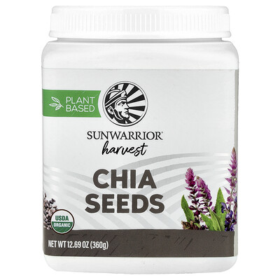 Sunwarrior  Harvest  Chia Seeds  12.69 oz (360 g)