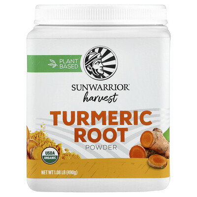 Sunwarrior  Harvest  Turmeric Root Powder  1.08 lb (490 g)