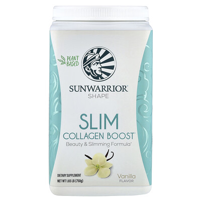 Sunwarrior, Shape, Slim Collagen Boost™, Vainilla, 750 g (1,65 lb)