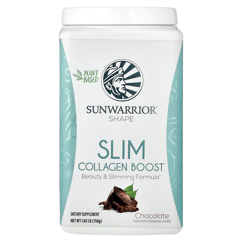 Sunwarrior Shape, Slim Collagen Boost™, Chocolate, 1.65 lb (750 g)