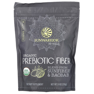 Sunwarrior, Fibre prebiotice organice, 7,4 oz (210 g)