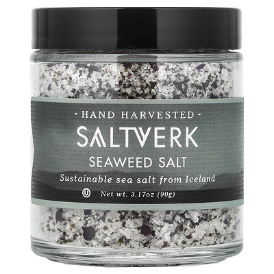 Saltverk, Sal de algas marinas, 90 g (3,17 oz)