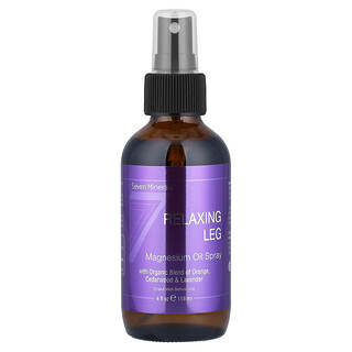 Seven Minerals, Magnesium Oil Spray, Relaxing Leg, 4 fl oz (118 ml)