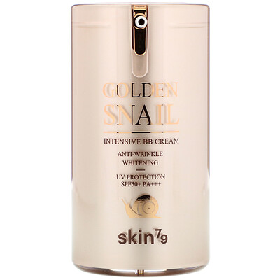 Skin79 Golden Snail, Intensive BB Cream, SPF 50+ PA+++, 45 g