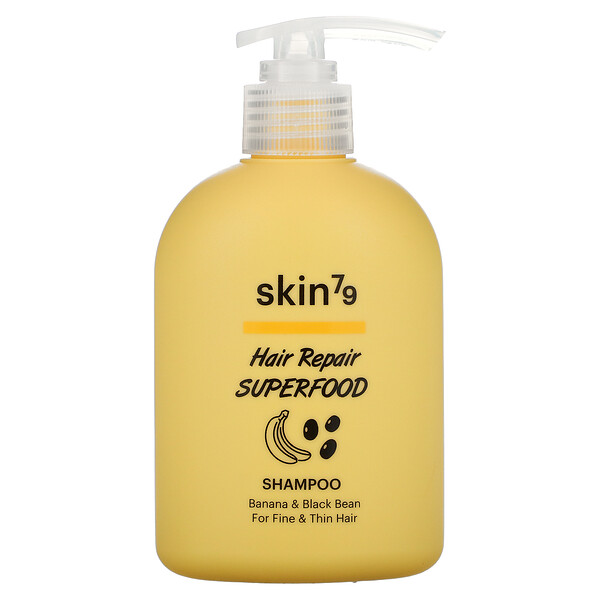Skin79‏, Hair Repair Superfood, Shampoo, For Fine & Thin Hair, Banana & Black Bean, 7.77 fl oz (230 ml)