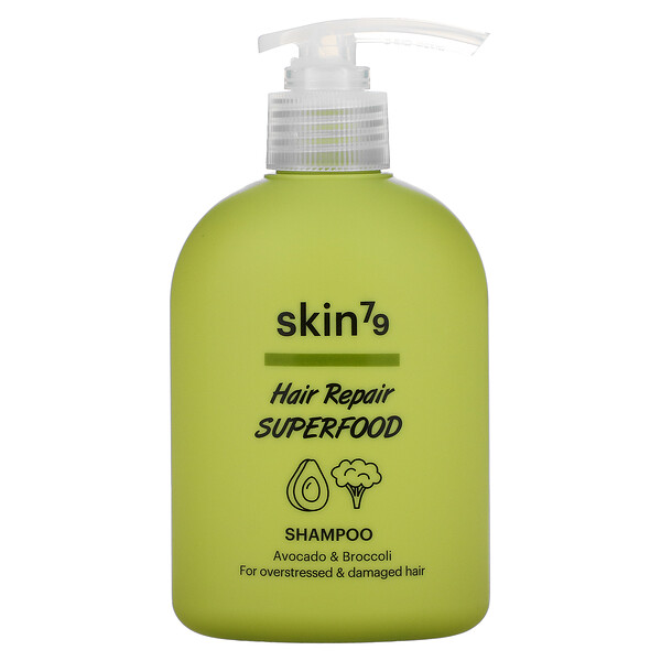 Skin79‏, Hair Repair Superfood, Shampoo, For Overstressed & Damaged Hair, Avocado & Broccoli, 7.77 fl oz (230 ml)
