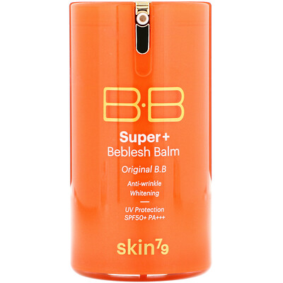 Skin79 Super+ Beblesh, оригинальный BB-крем, SPF 50+ PA+++, апельсин, 40 мл