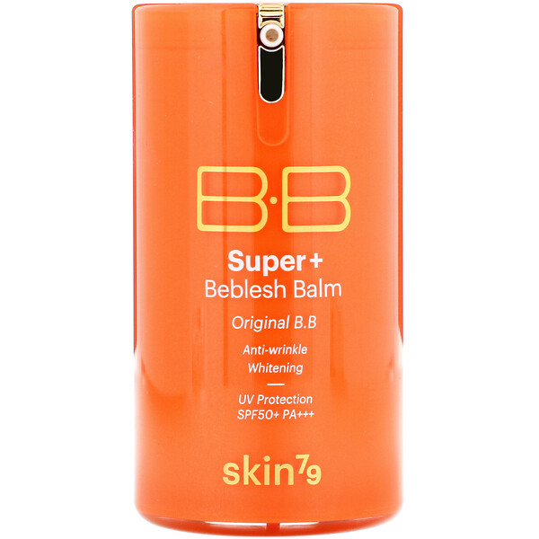 Skin79, Super+ Beblesh Balm, Original B.B, SPF 50+, PA+++, Orange, 40 ml