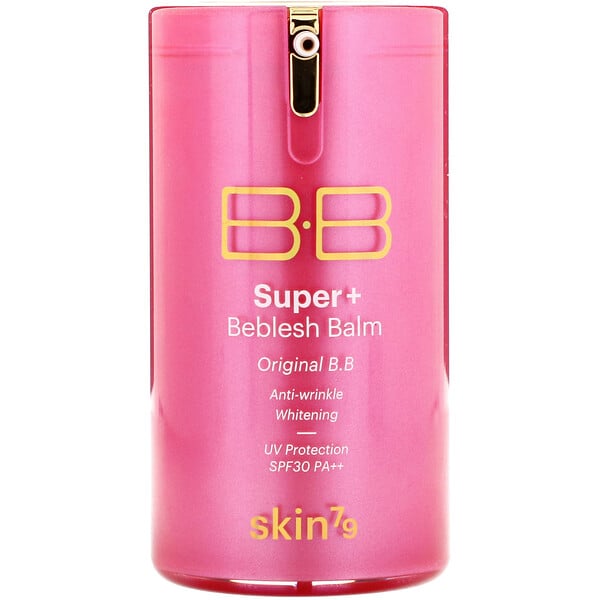 Skin79, Super+ Beblesh Balm, оригинальный BB-крем, SPF 30 PA++, розовый, 40 мл (1,35 жидк. унции)