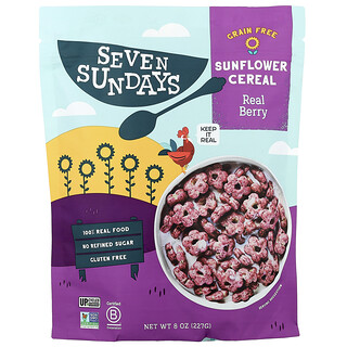 Seven Sundays, 向日葵谷物麦片，真正浆果，8 盎司（227 克）