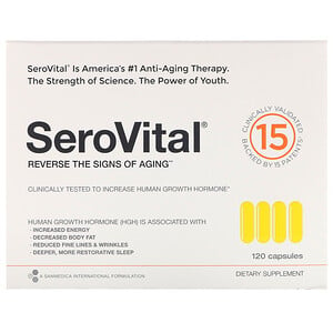 Отзывы о SeroVital, Anti-Aging Therapy, 120 Capsules