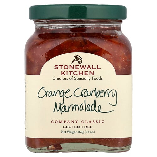 Stonewall Kitchen, Orange Cranberry Marmalade, Orangen-Cranberry-Marmelade, 369 g (13 oz.)