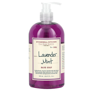 Stonewall Kitchen, Hand Wash, Lavender Mint, 16.9 fl oz (500 ml)