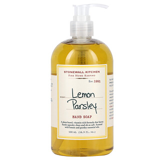Stonewall Kitchen, Hand Wash, Lemon Parsley, 16.9 fl oz (500 ml)