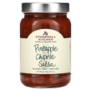 Stonewall Kitchen, Salsa à l'ananas et au chipotle, douce, 468 g