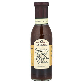 Stonewall Kitchen, Sesam-Ingwer-Teriyaki-Sauce, 330 ml (11 fl. oz.)