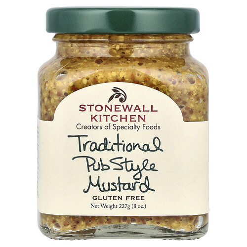 Stonewall Kitchen Traditional Pub Style Mustard, 8 oz (227 g)
