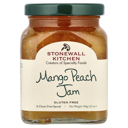 Stonewall Kitchen, Mango Peach Marmelade, Mango-Pfirsich-Marmelade, 340 g (12 oz.)