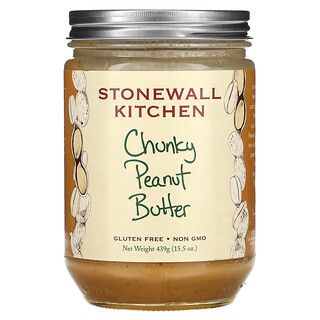 Stonewall Kitchen, Mantequilla de maní en trozos`` 439 g (15,5 oz)