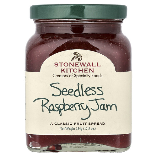 Stonewall Kitchen, Seedless Raspberry Jam, 12.5 oz (354 g)