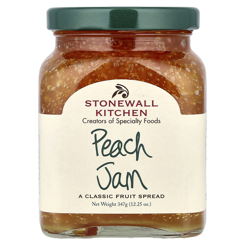 Stonewall Kitchen, Peach Jam, 12.25 oz (347 g)
