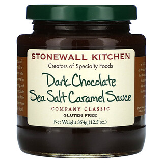 Stonewall Kitchen, Salsa al caramello e sale marino al cioccolato fondente, 354 g