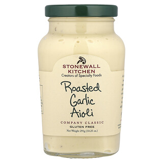 Stonewall Kitchen, Roasted Garlic Aioli, geröstetes Knoblauch-Aioli, 291 g (10,25 oz.)