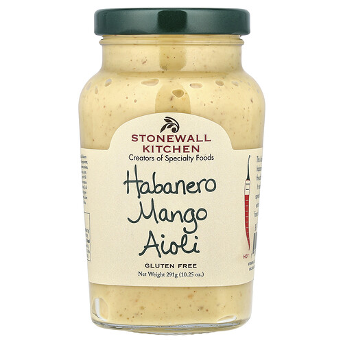 Stonewall Kitchen, Habanero Mango Aioli, Hot, 10.25 oz (291 g)