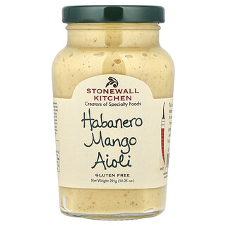 Stonewall Kitchen, Aioli de Manga Habanero, Quente, 291 g (10,25 oz)