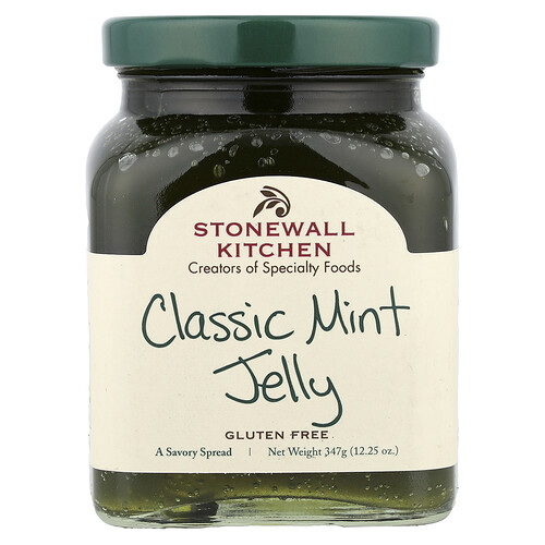 Stonewall Kitchen, Classic Mint Jelly, klassisches Minze-Gelee, 347 g (12,25 oz.)
