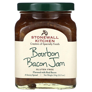 Stonewall Kitchen, Bourbon Bacon Marmelade, Bourbon-Bacon-Marmelade, 354 g (12,5 oz.)