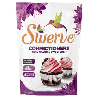Swerve, Sladidlo Confectioners s nulovým obsahom kalórií, 340 g