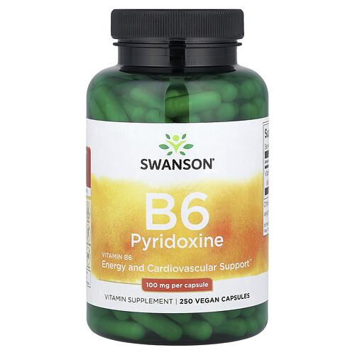 B-6 Pyridoxine 100 mg